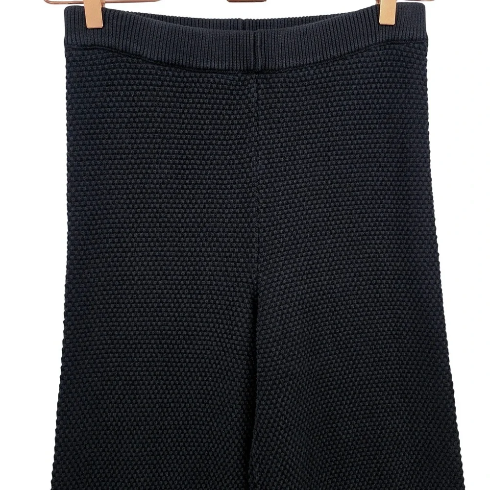 Free People FP Beach Womens S Black Hailee Cropped Sweater Pants